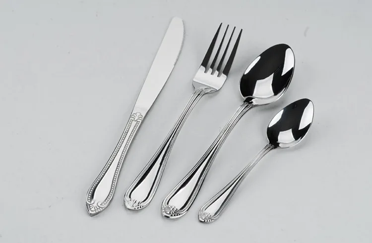 TS0910 24 pcs Stainless Steel Flatware Cutlery Tableware