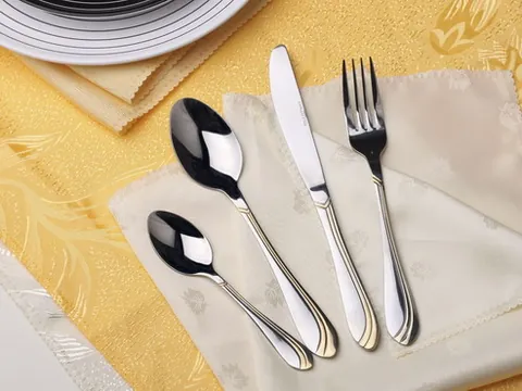 TS0929 Stainless Steel Gold Flatware Cutlery Tableware