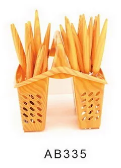 AB335 Wooden Handle Cutlery Flatware Kitchenware Tableware