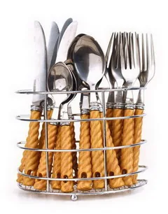 AB00X Wooden Handle Cutlery Flatware Kitchenware Tableware