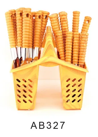 AB327 Wooden Handle Cutlery Flatware Kitchenware Tableware