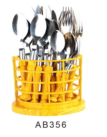 AB356 Wooden Handle Cutlery Flatware Kitchenware Tableware