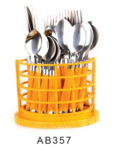 AB357 Wooden Handle Cutlery Flatware Kitchenware Tableware