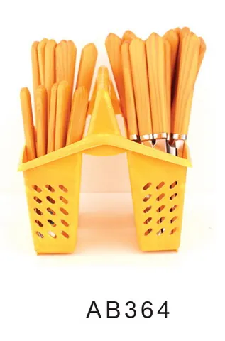 AB364 Wooden Handle Cutlery Flatware Kitchenware Tableware