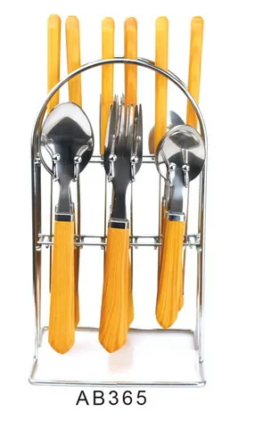 AB365 Wooden Handle Cutlery Flatware Kitchenware Tableware