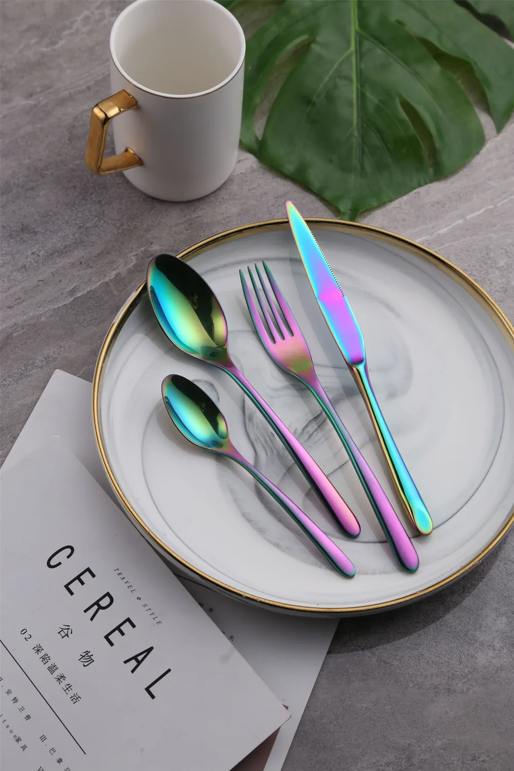 CSM05 Cutlery Tableware Set (PVD Coating)