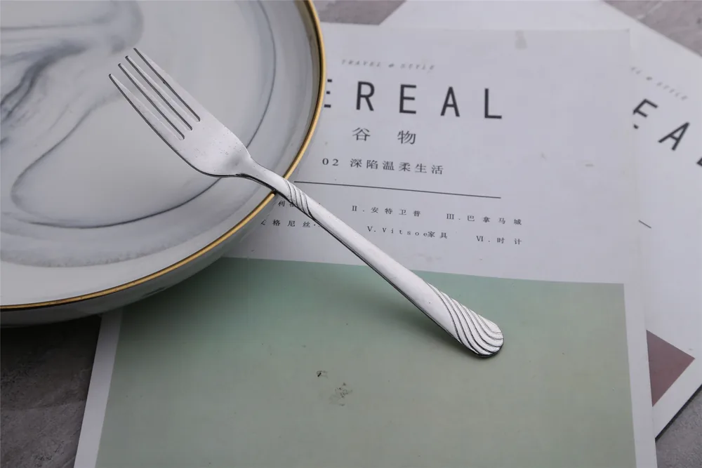 CS048B Stainless Steel Machine Polish Cutlery (tableware)