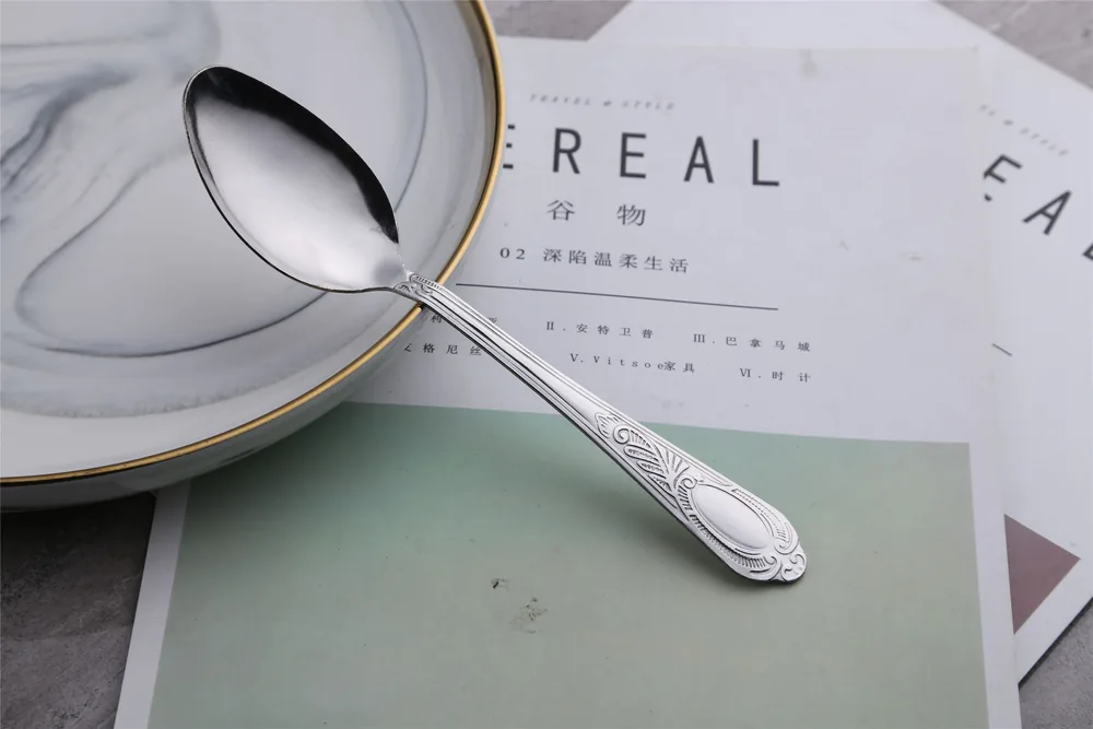 Machine Polish Flatware