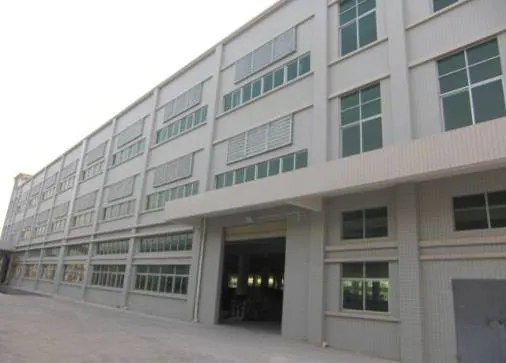 The plant in Huadu District, Guangzhou. A second production base of 20,000 m&sup2; came on stream in July 2007.
