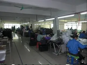High frequency welding and sealing stations where pockets and gussets are closed.