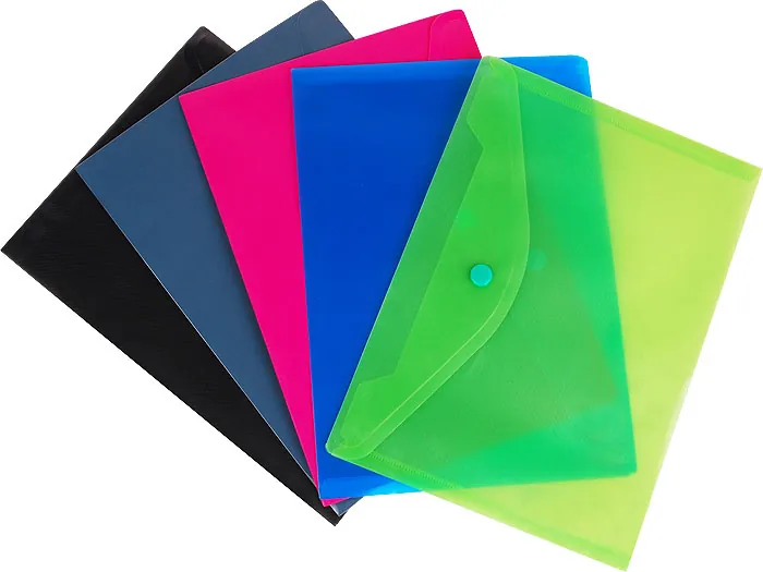 Popper File Bag-8 — File Bag manufactured by Sanhua Stationery in Guangzhou