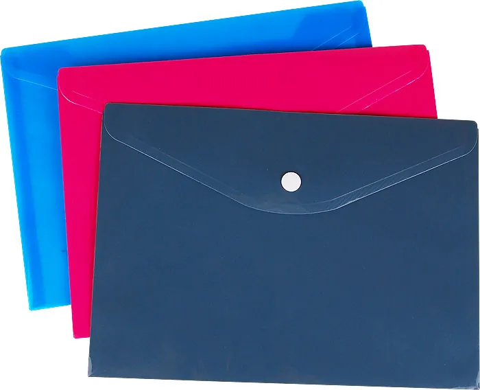 Popper File Bag-7 — File Bag manufactured by Sanhua Stationery in Guangzhou