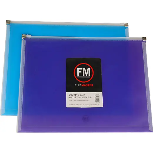 Zipper File Bag-1 — File Bag manufactured by Sanhua Stationery