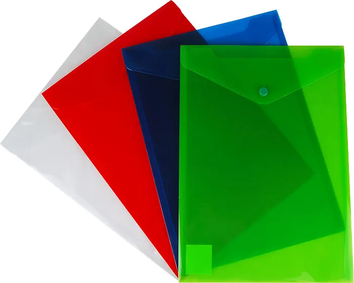 Popper File Bag-4 — File Bag manufactured by Sanhua Stationery in Guangzhou