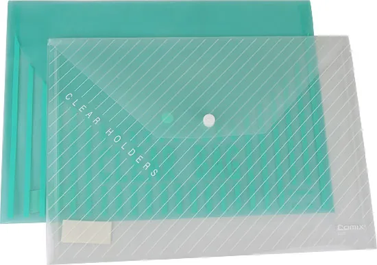 Popper File Bag-1 — File Bag manufactured by Sanhua Stationery in Guangzhou