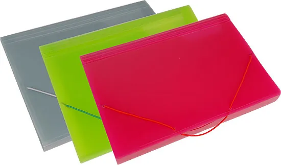 Expanding File with Elastic — Expanding File manufactured by Sanhua Stationery in Guangzhou