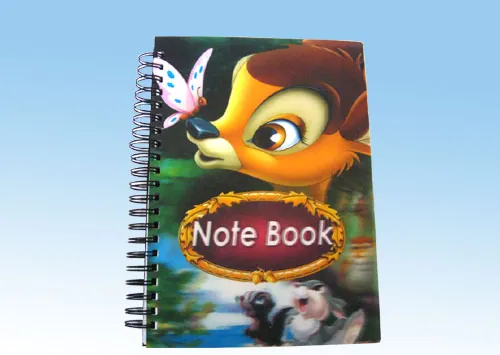 Winding notebook-1 — Winding Notebook With PP Cover manufactured by Sanhua Stationery in Guangzhou