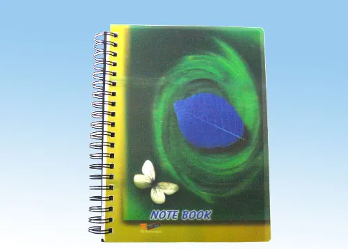 Winding notebook-4 — Winding Notebook With PP Cover manufactured by Sanhua Stationery in Guangzhou