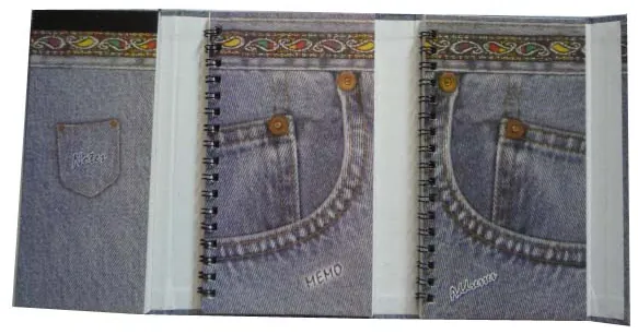 Folding Notebook-3 — Folding Notebook manufactured by Sanhua Stationery in Guangzhou