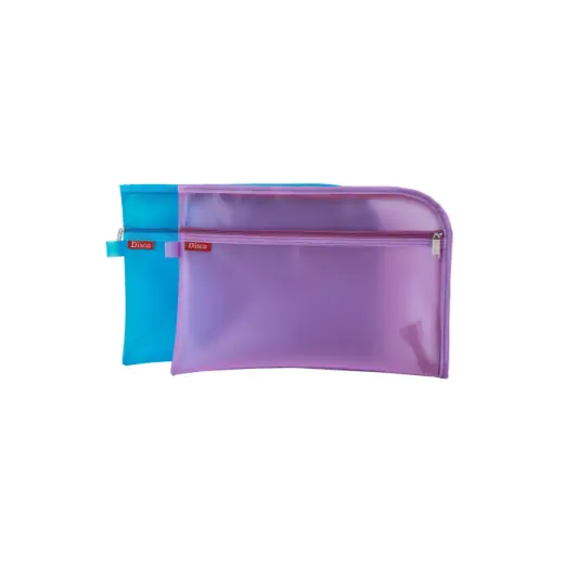 Waterproof Zipper Bag — Double Pockets Bag manufactured by Sanhua Stationery