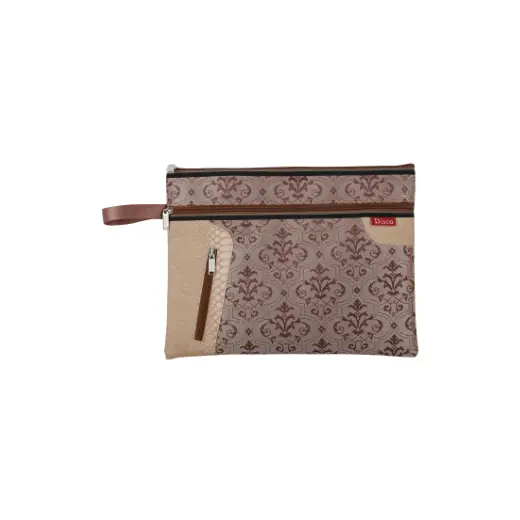 Side Zipper Bag — Double Pockets Bag manufactured by Sanhua Stationery