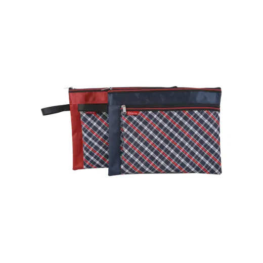 Tridimensional Zipper Bag — Double Pockets Bag manufactured by Sanhua Stationery