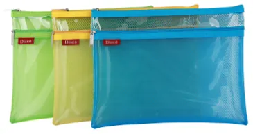 Zipper Bag — Double Pockets Bag manufactured by Sanhua Stationery in Guangzhou