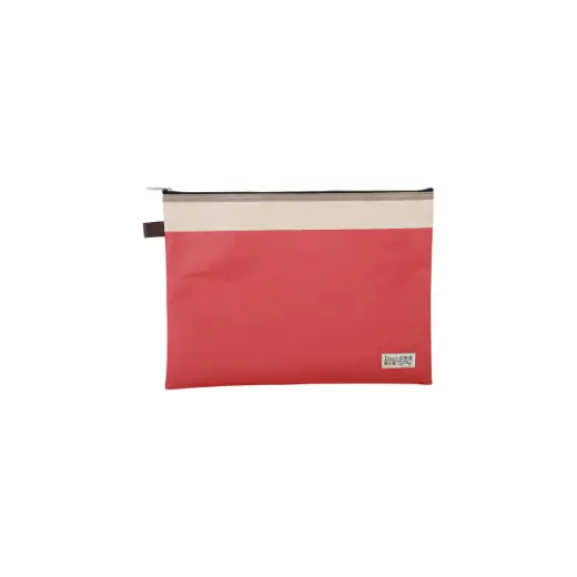 Twi-Color Zipper Bag — Single Pocket Bag manufactured by Sanhua Stationery