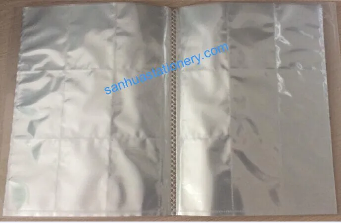 9 or 18 pocket pages — Pocket Pages Holder manufactured by Sanhua Stationery in Guangzhou