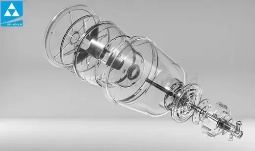 3D mold design issued for approval before any steel is cut, covering cavitation, cooling and ejection.