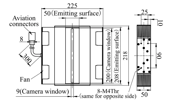 High Power Line Scan Tunnel Lights