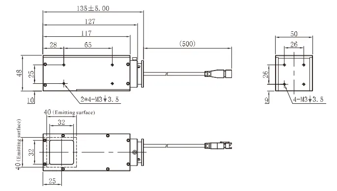 Collimated Coaxial Lights