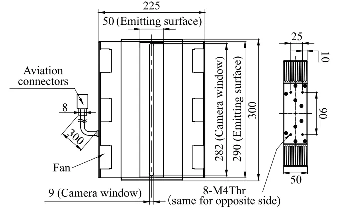 High Power Line Scan Tunnel Lights
