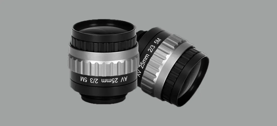 Compact Anti-vibration 5MP Lens for machine vision