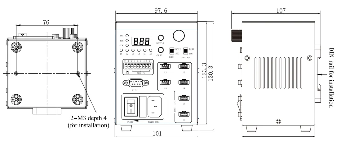 Digital Controller SBS-DCV24-60-6/SBS-DCV24-150-6