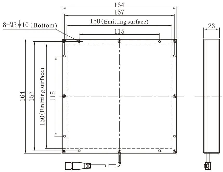 Parallel Back Lights SBS-BALP100100