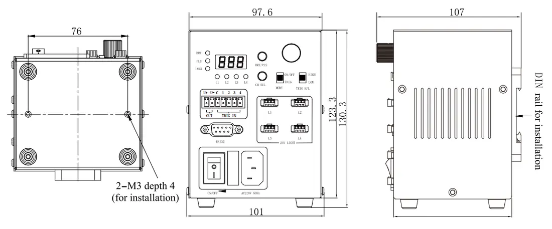 Digital Controller SBS-DCV24-60-4/SBS-DCV24-150-4