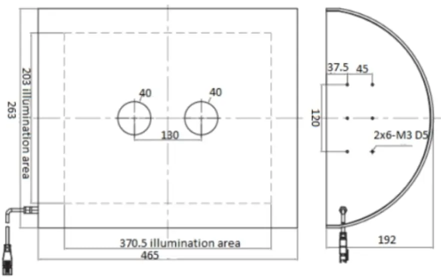 Tunnel Lights Area Scan SBS-TUA289