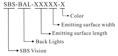 Back Lights Model Description
