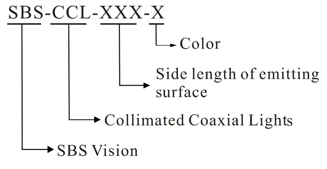 Collimated Coaxial Lights Model Description