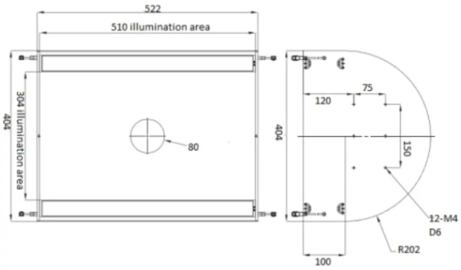Tunnel Lights Area Scan SBS-TUA465
