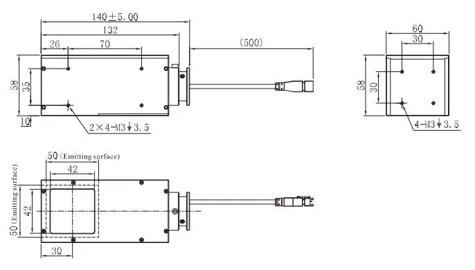 Collimated Coaxial Lights