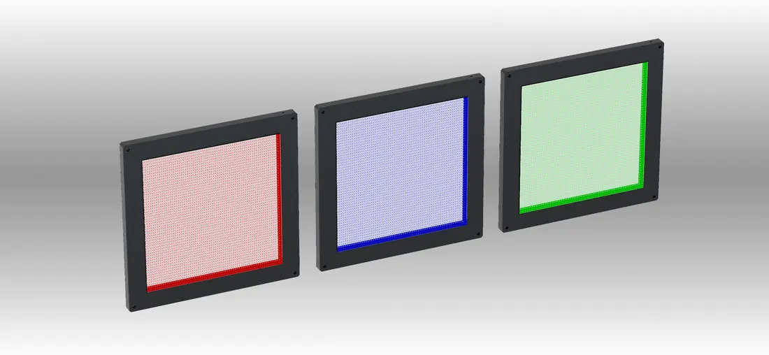Flat Dome Lights for machine vision