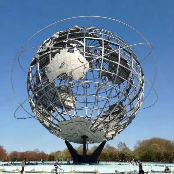 Stainless Steel City Sculpture