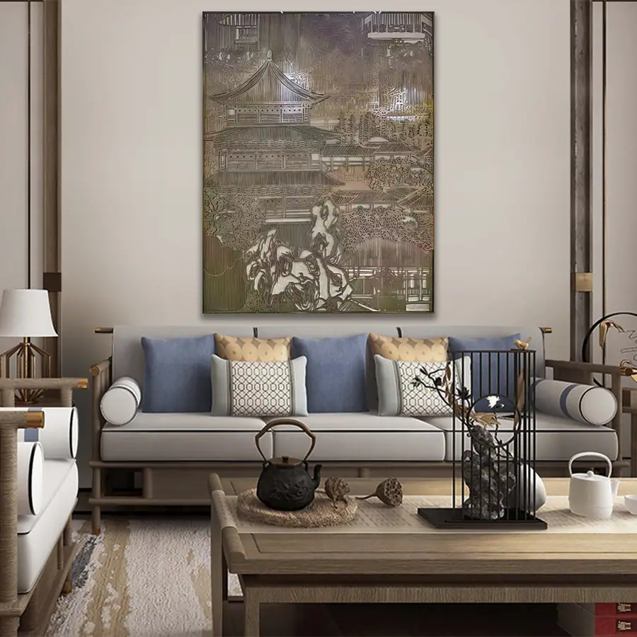 Metal wall art
