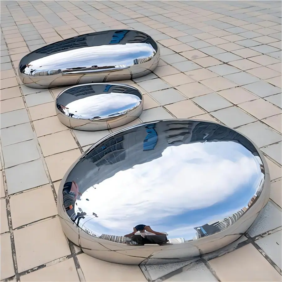 Stainless steel pebbles. Original products, high-end customization. Exquisite quality and meticulous service. Your dream, our creation.