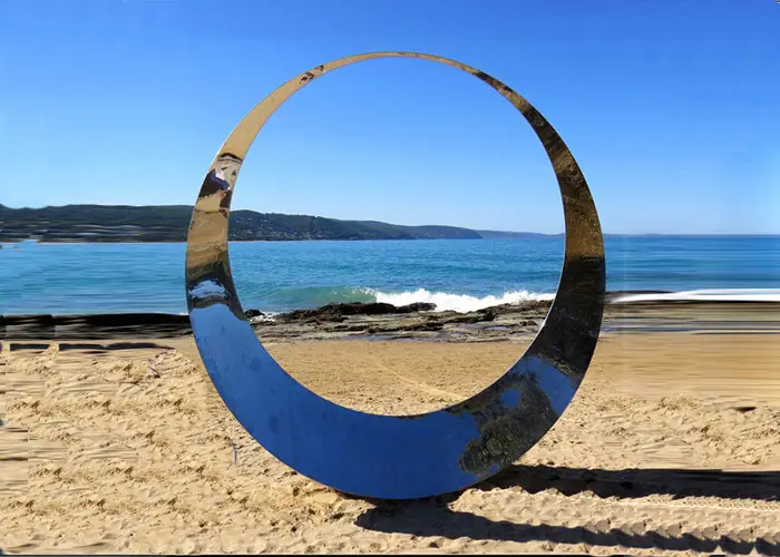 Stainless steel landscape sculpture: the new favorite of modern landscape design
