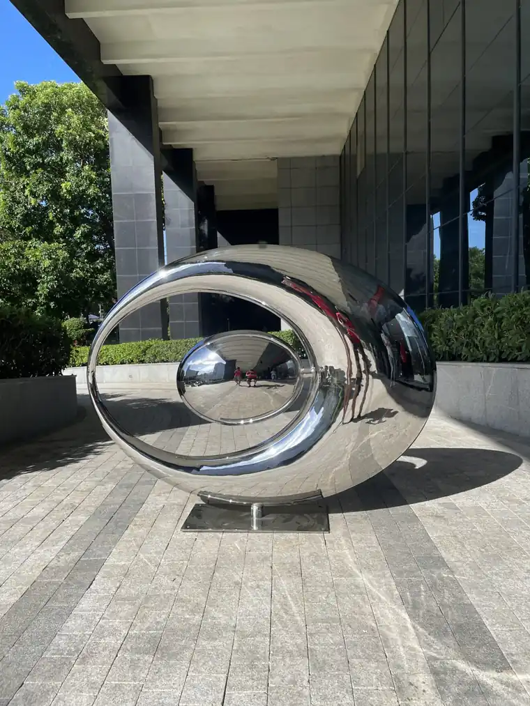 Modern Public Art Sculpture for Commercial Spaces