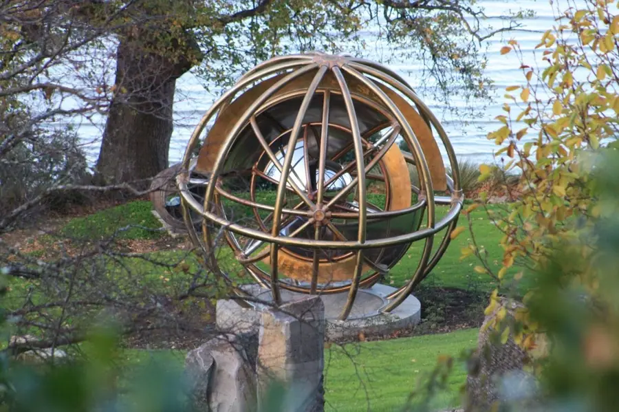 Stainless Steel Sphere Sculpture