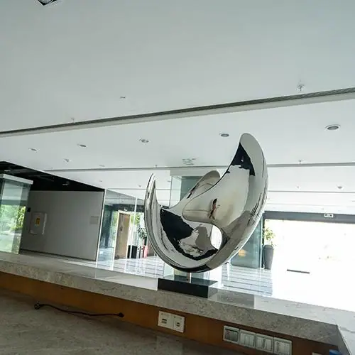 Broken Eggshell Abstract Sculpture